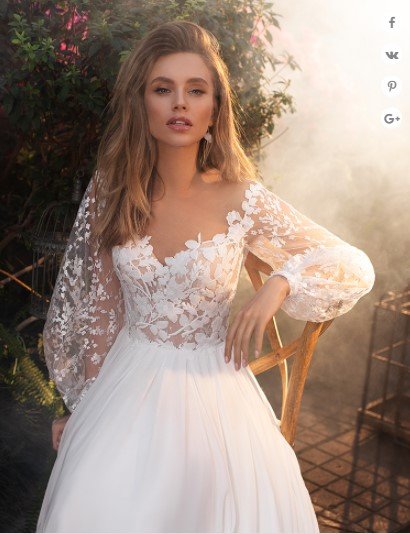 Особенности фасона: как выбрать кружевное свадебное платье по фигуре?